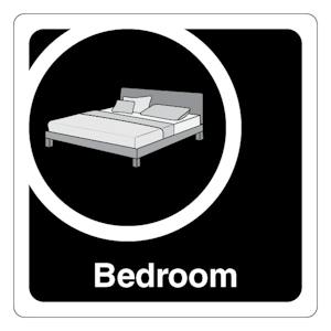 Bedroom - Square - Black