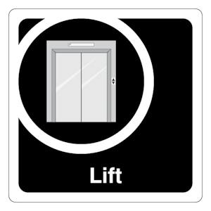 Lift - Square - Black