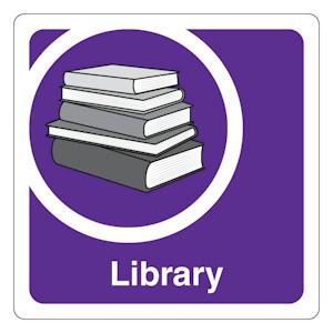Library - Square - Purple