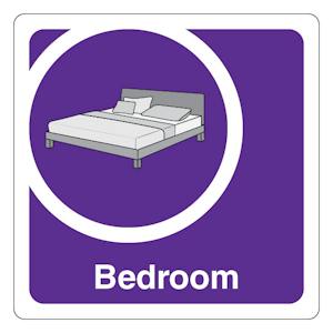 Bedroom - Square - Purple