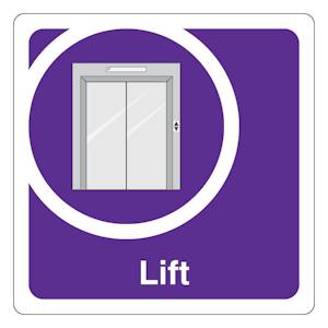 Lift - Square - Purple