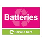 Batteries Recycle Here