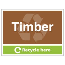 Timber Recycle Here