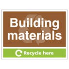 Building Materials Recycle Here
