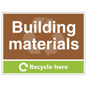 Building Materials Recycle Here
