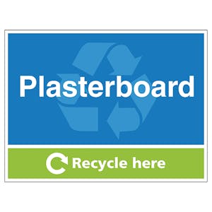 Plasterboard Recycle Here