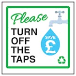 Please Turn Off The Taps Save £