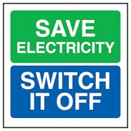 Save Energy Switch It Off