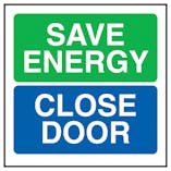Save Energy Close Door