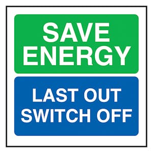Save Energy Last Out Switch Off
