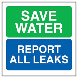 Save Water Report All Leaks