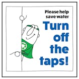 Please Help Save Water Turn Off The Taps! Man Left
