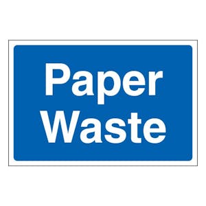 Paper Waste - Large Landscape