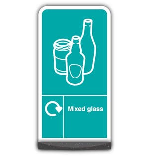Freestanding WRAP - Mixed Glass