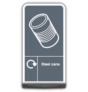 Freestanding WRAP - Steel Cans