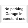 No Parking Garage In Constant Use - Large Landscape