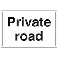 Private Road - Landscape