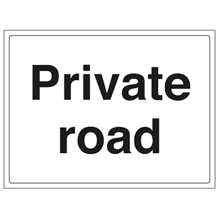 Private Road - Landscape