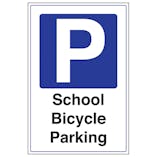 School Bicycle Parking - Portrait