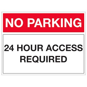 24 Hour Access Required - Landscape