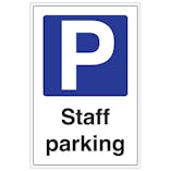 Staff Parking - Portrait
