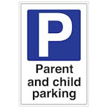 Parent And Child Parking - Portrait