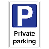 Private Parking - Portrait