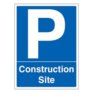 Construction Site Parking - Portrait