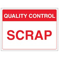 Quality Control - Scrap