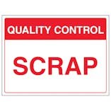 Quality Control - Scrap
