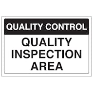 Quality Control - Quality Inspection Area