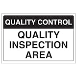 Quality Control - Quality Inspection Area