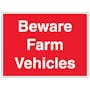 Beware Farm Vehicles - Large Landscape