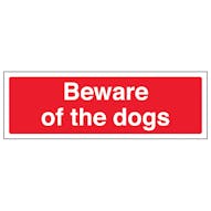 Beware Of The Dogs - Landscape