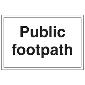 Public Footpath - Large Landscape