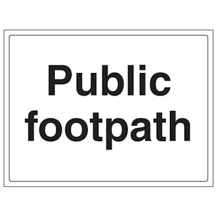 Public Footpath - Large Landscape