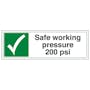 Safe Working Pressure 200 Psi - Landscape