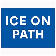 Ice On Path