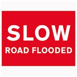 Slow Road Flooded