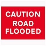 Caution Road Flooded