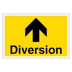 Diversion Arrow Up - Large Landscape
