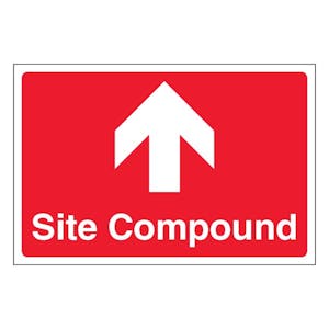 Site Compound Arrow Up - Large Landscape