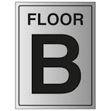 Floor B - Aluminium Effect