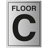 Floor C - Aluminium Effect