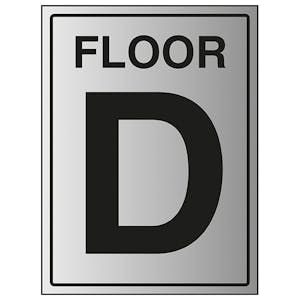 Floor D - Aluminium Effect