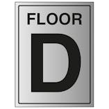 Floor D - Aluminium Effect