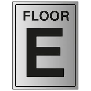 Floor E - Aluminium Effect
