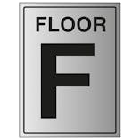 Floor F - Aluminium Effect