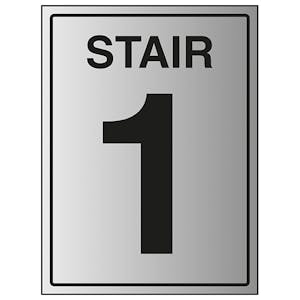 Stair 1 - Aluminium Effect