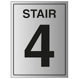 Stair 4 - Aluminium Effect